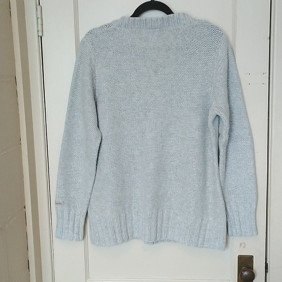 GUC Columbia Size XL Cable Knit Sweater - Picture 5 of 5